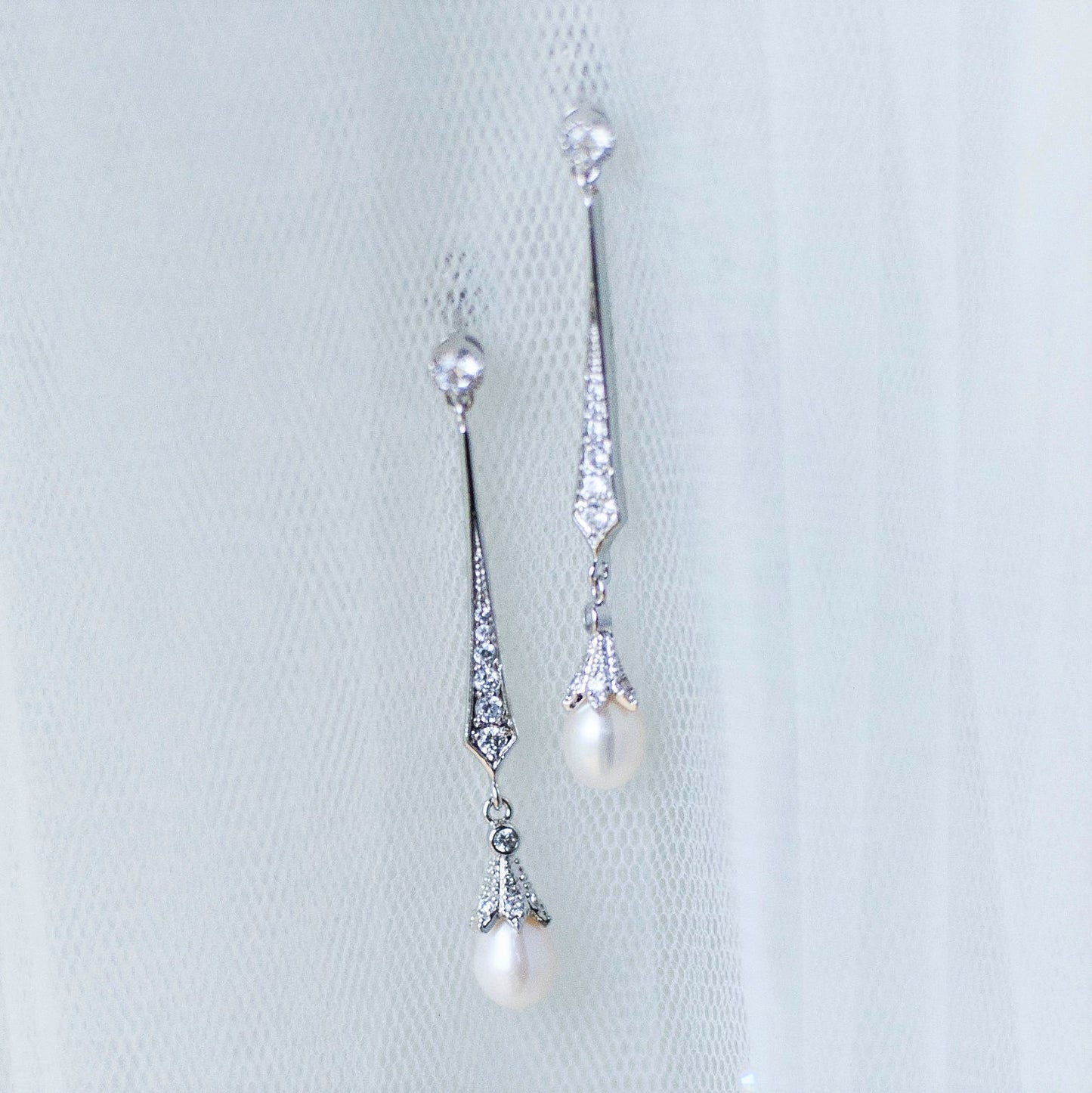 Colette Pearl Drop Earrings