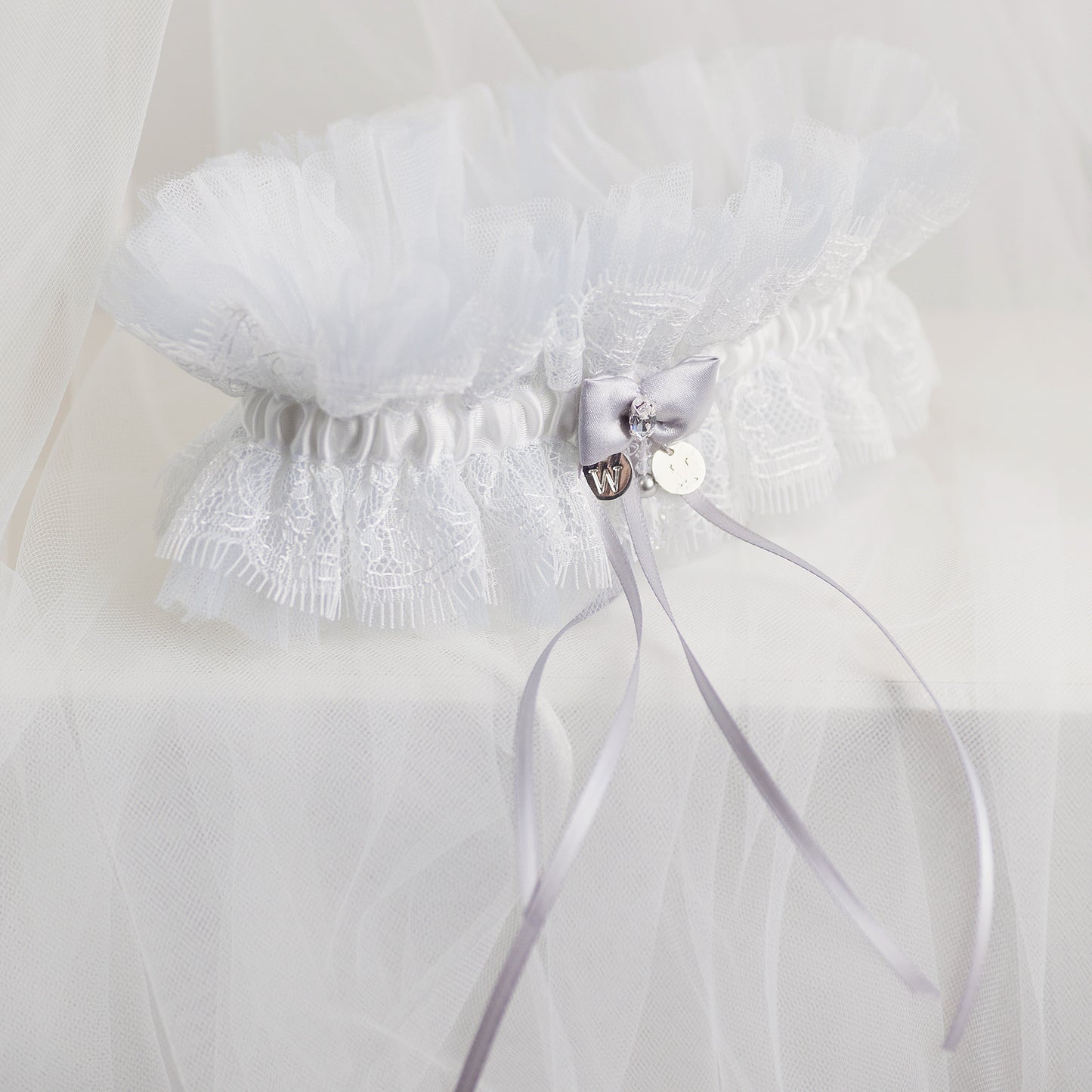 Pippa Dove Grey Garter