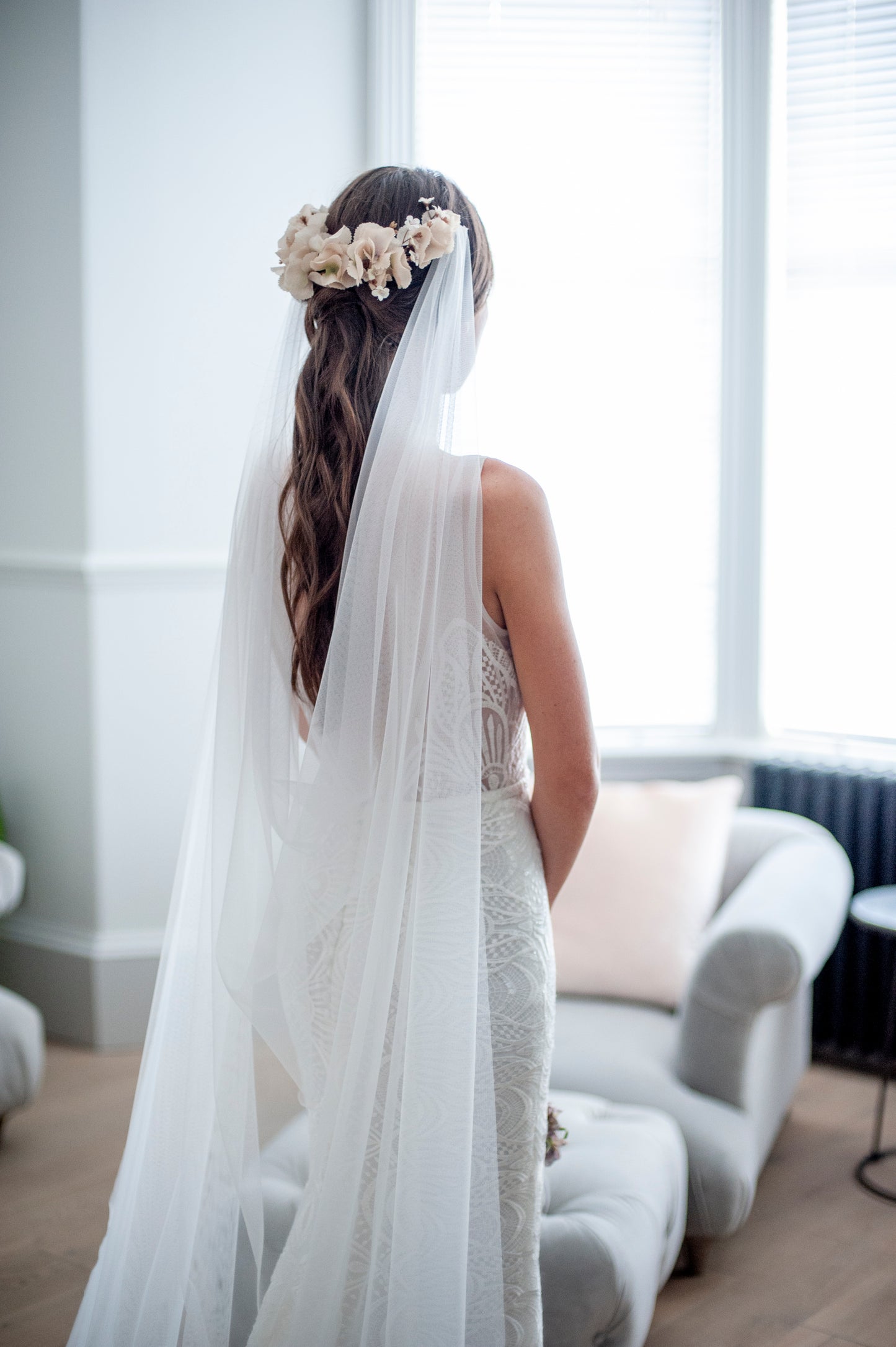 Darcey Drape Veil