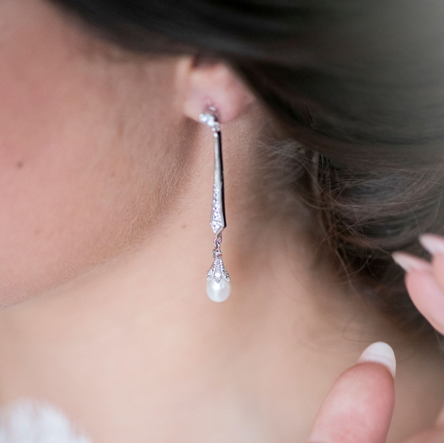 Colette Pearl Drop Earrings