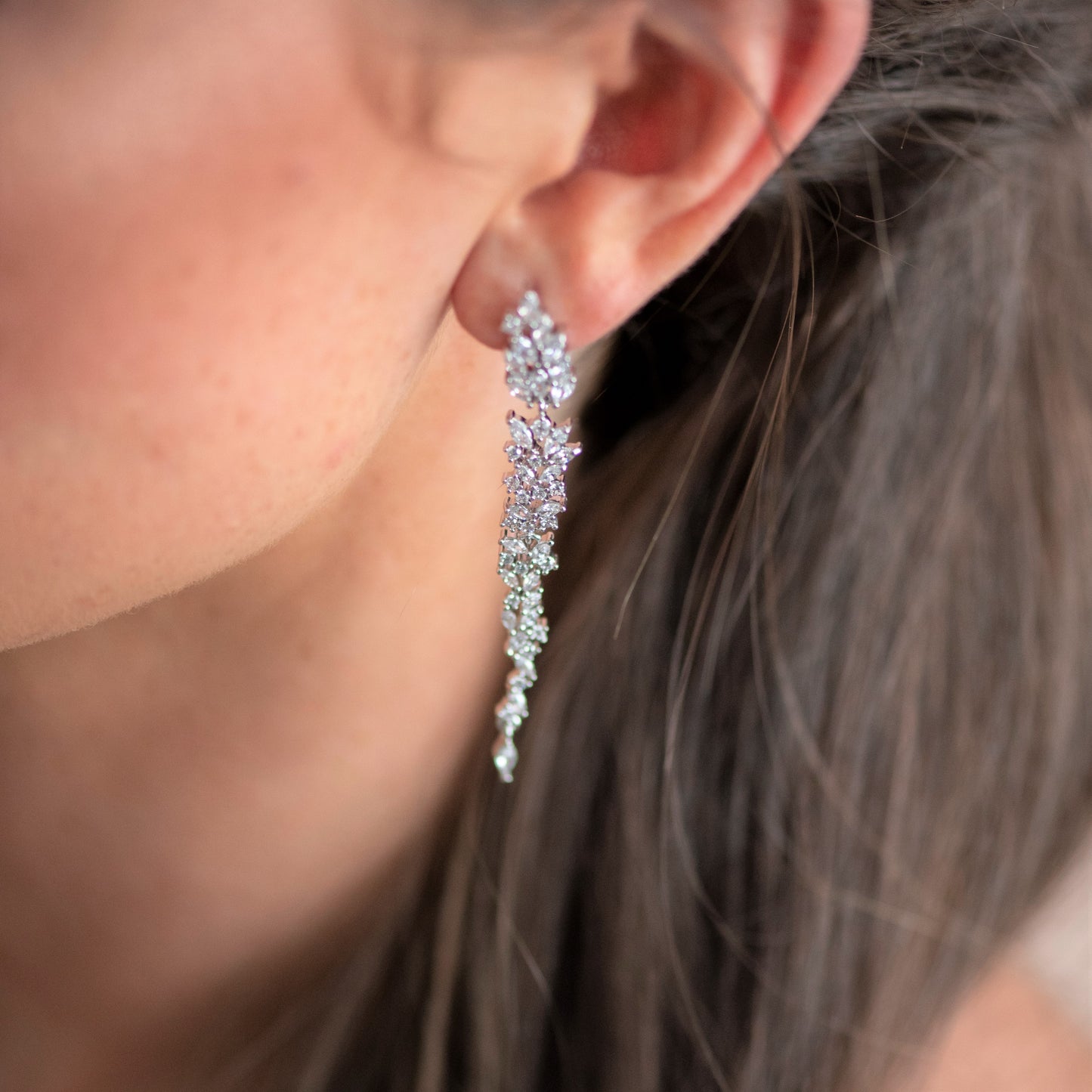 Leena Crystal Earrings