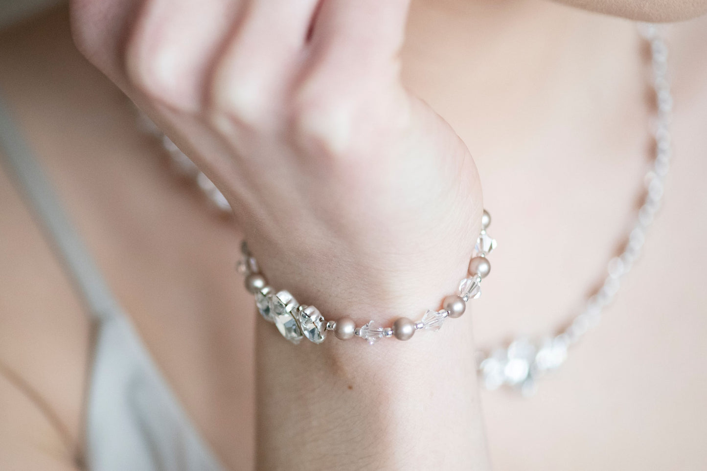 Ella Powdered Almond Bracelet