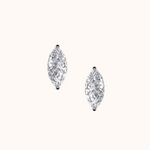 Ava marquise swarovski crystal stud earrings
