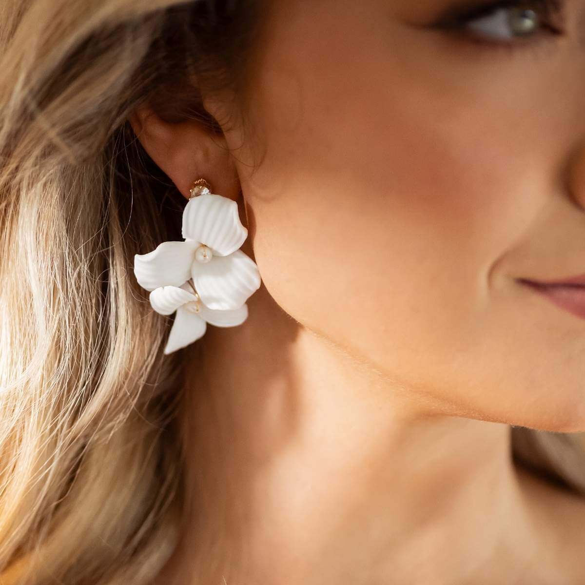 Ophelia Floral Drop Earrings
