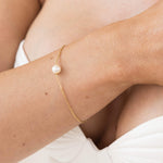 Zara pearl bridal bracelet 
