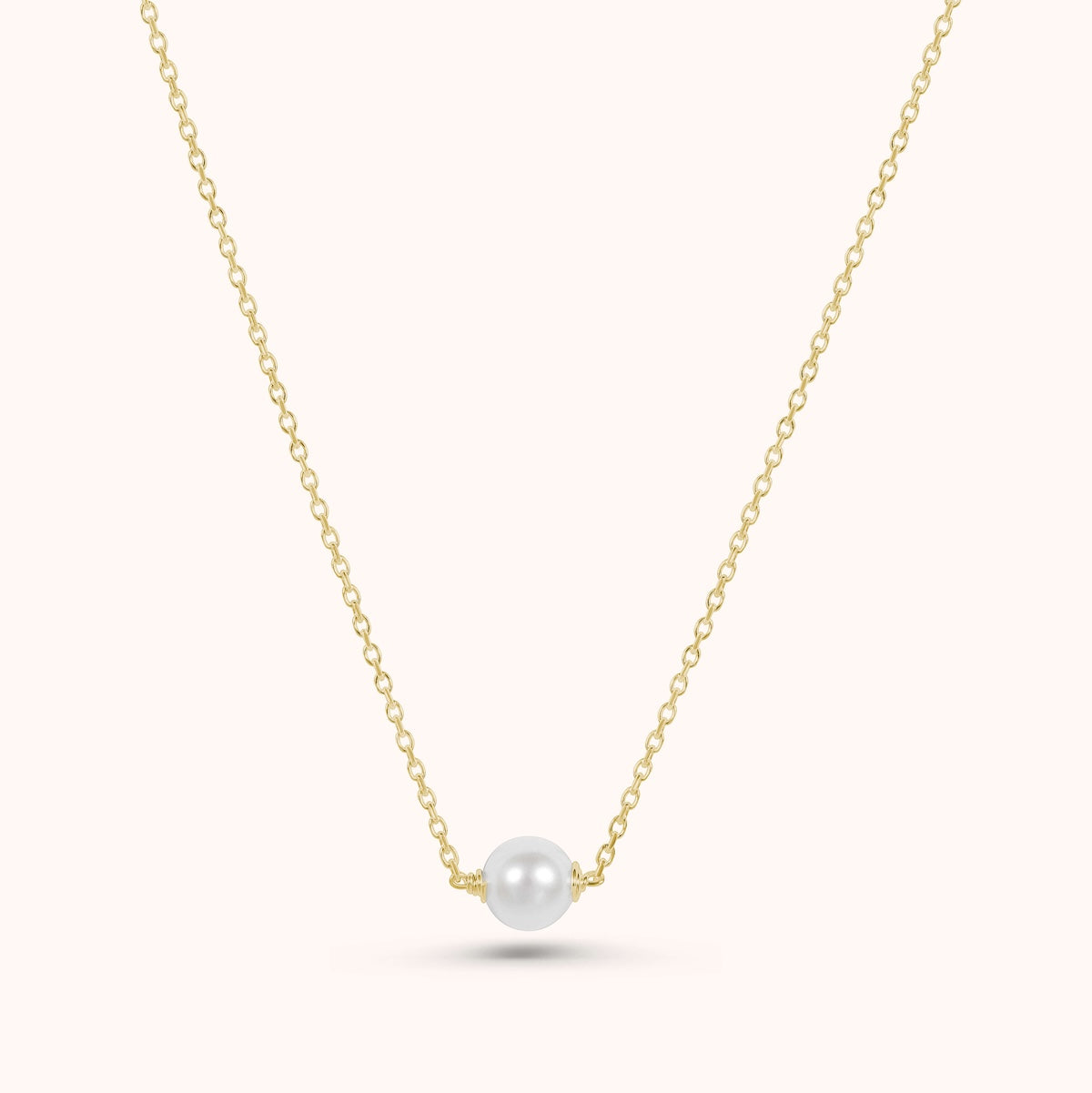 zara pearl bridal necklace 