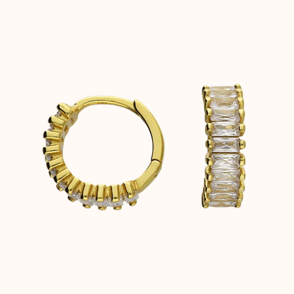 Halo Huggie Earrings