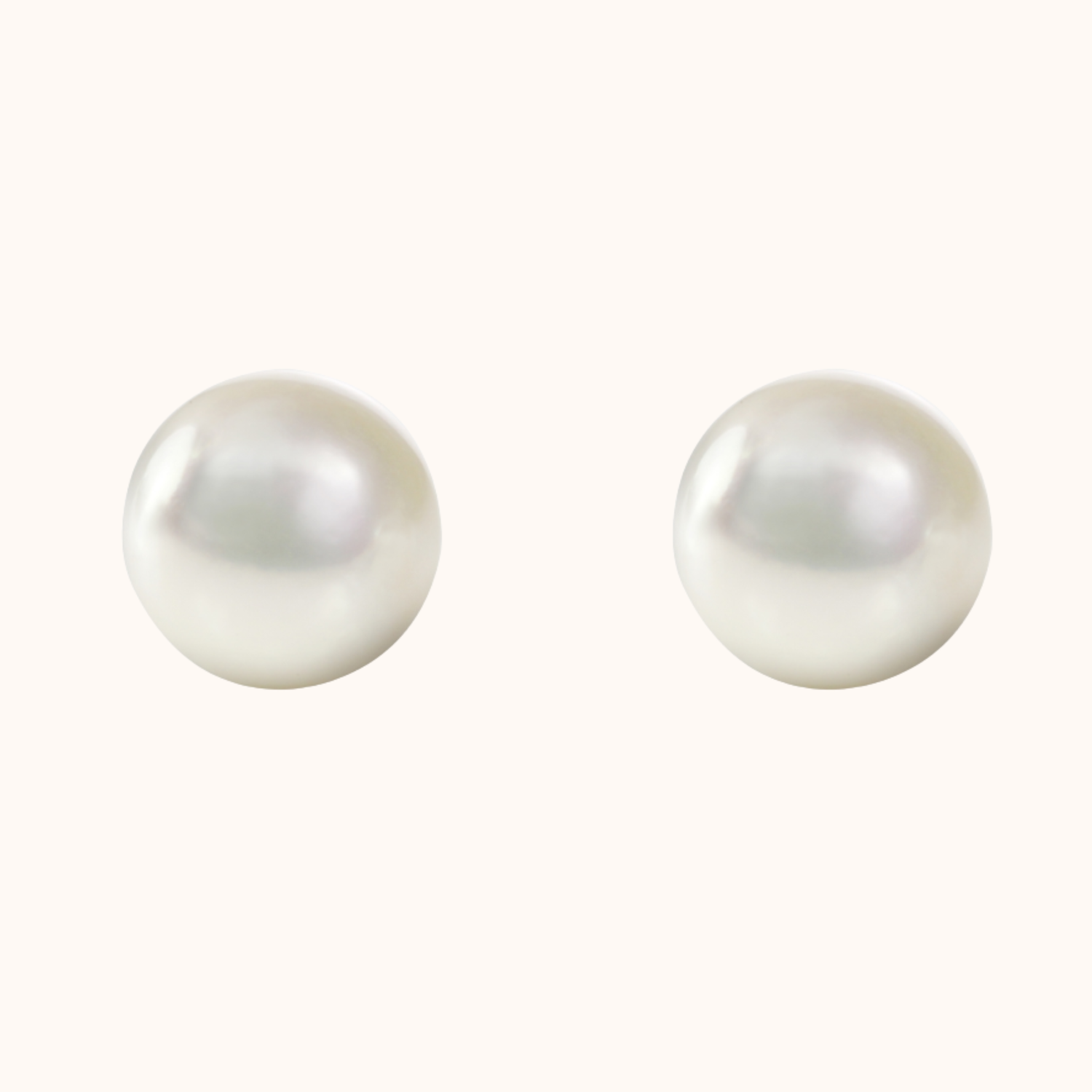 annalise pearl stud bridal earrings