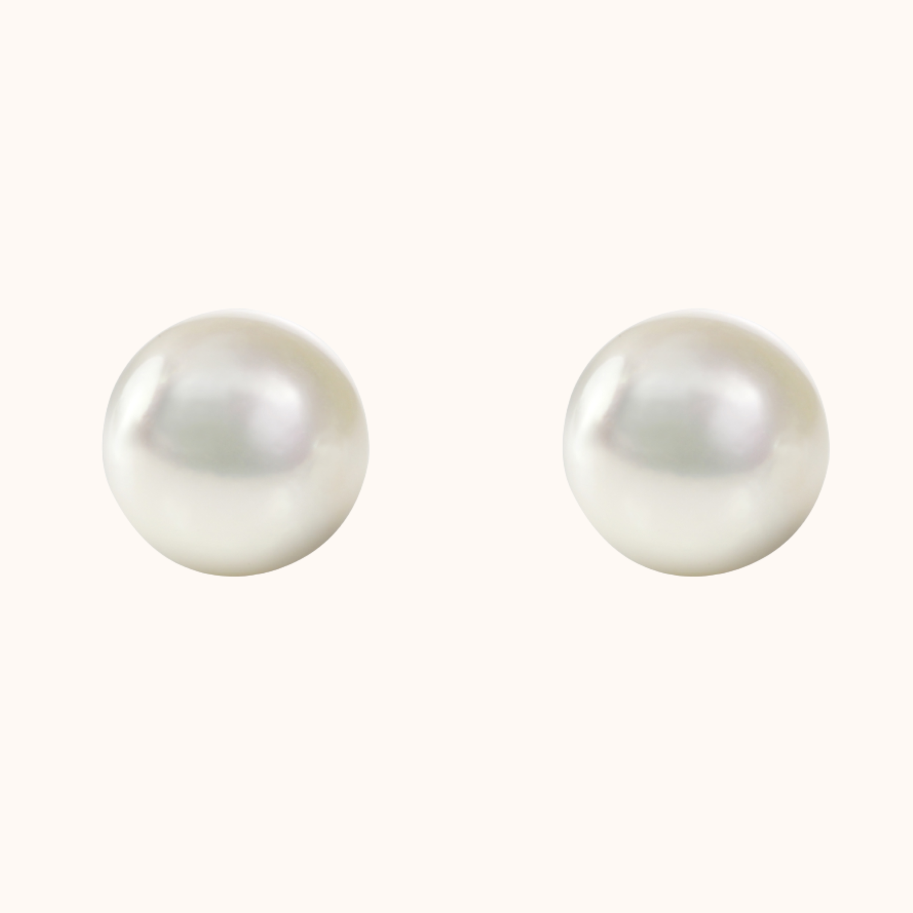 annalise pearl stud bridal earrings