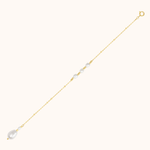 hope pearl bridal necklace back drop