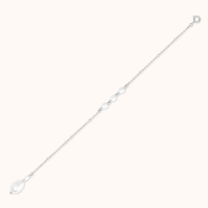 hope pearl bridal necklace back drop