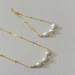 hope pearl necklace and bracelet