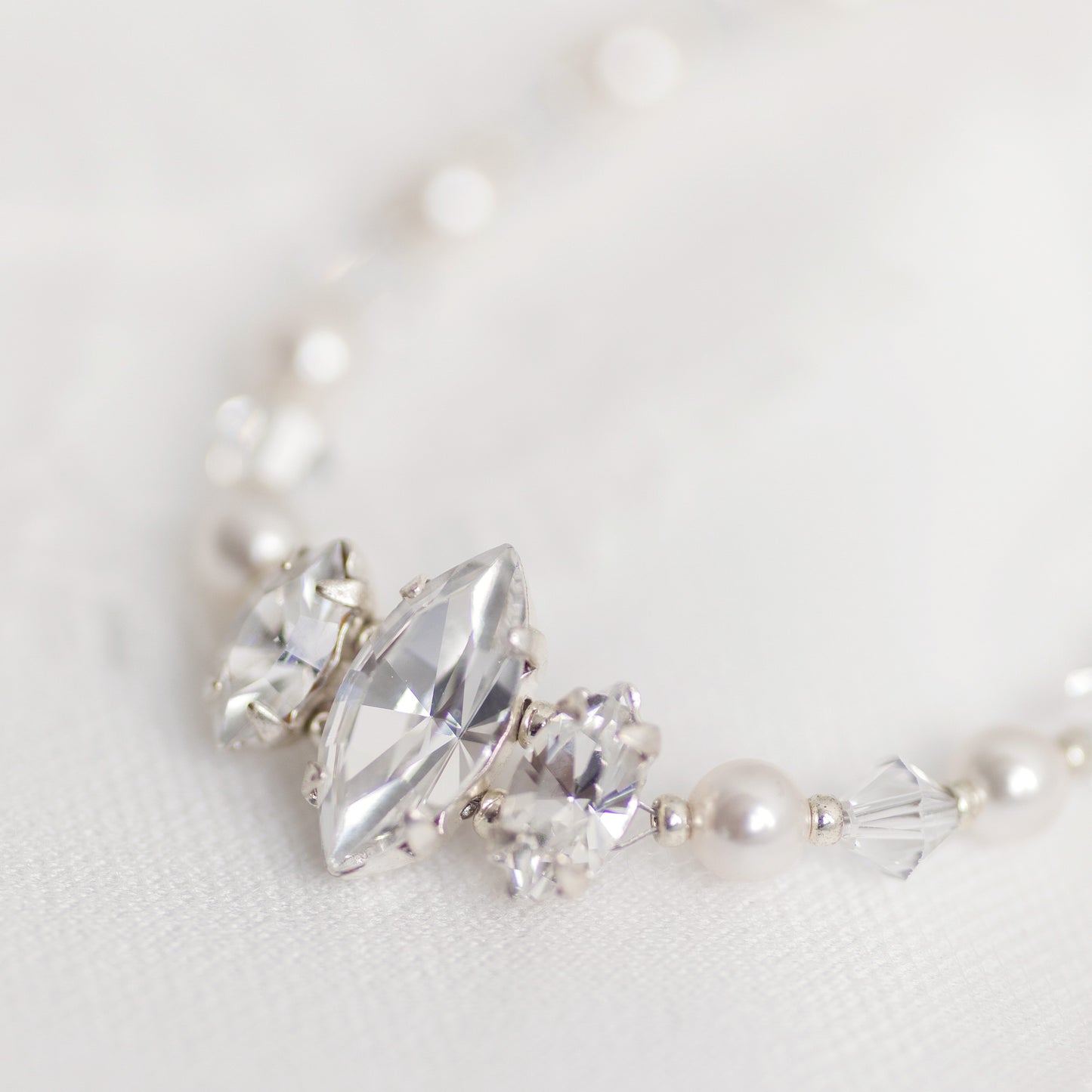 Ella Ivory Bracelet for Flower Girls