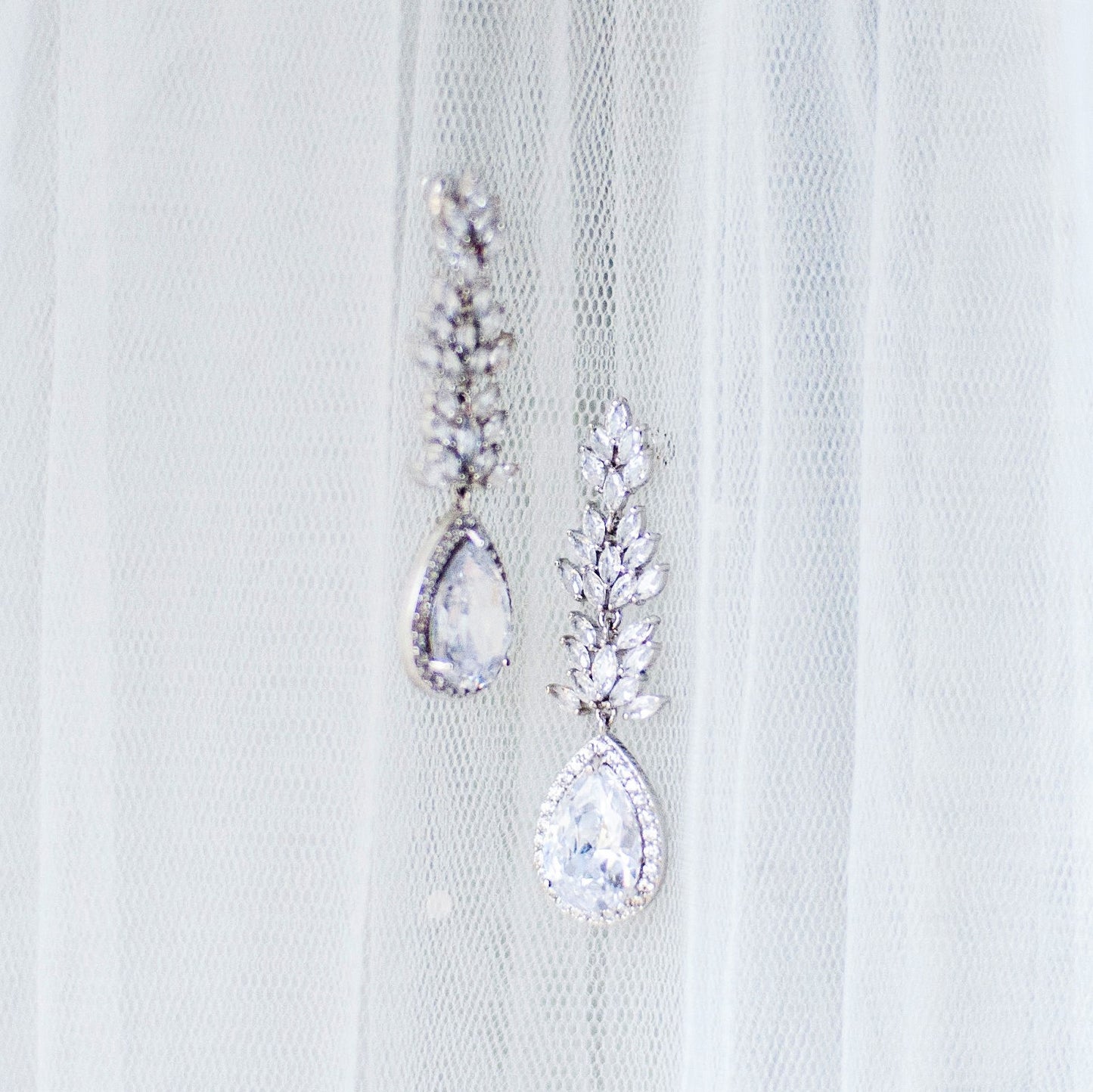 Alba Crystal Drop Earrings