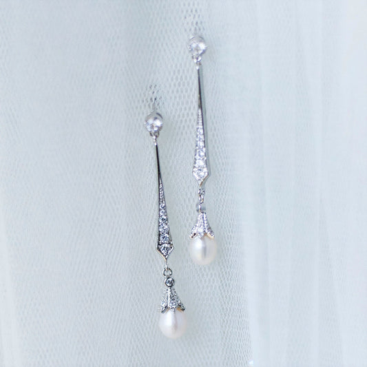 Colette Pearl Drop Earrings