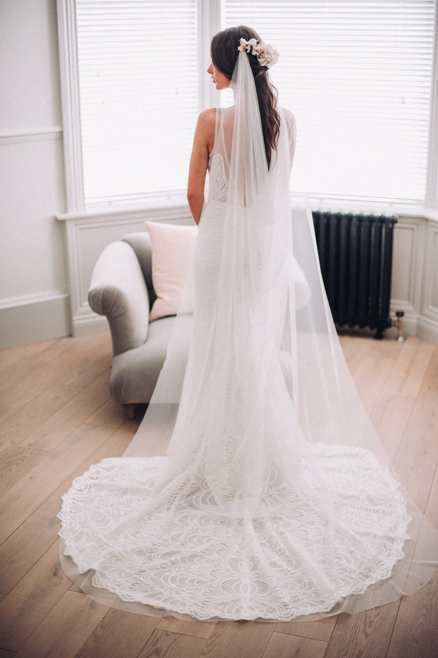 Darcey Drape Veil