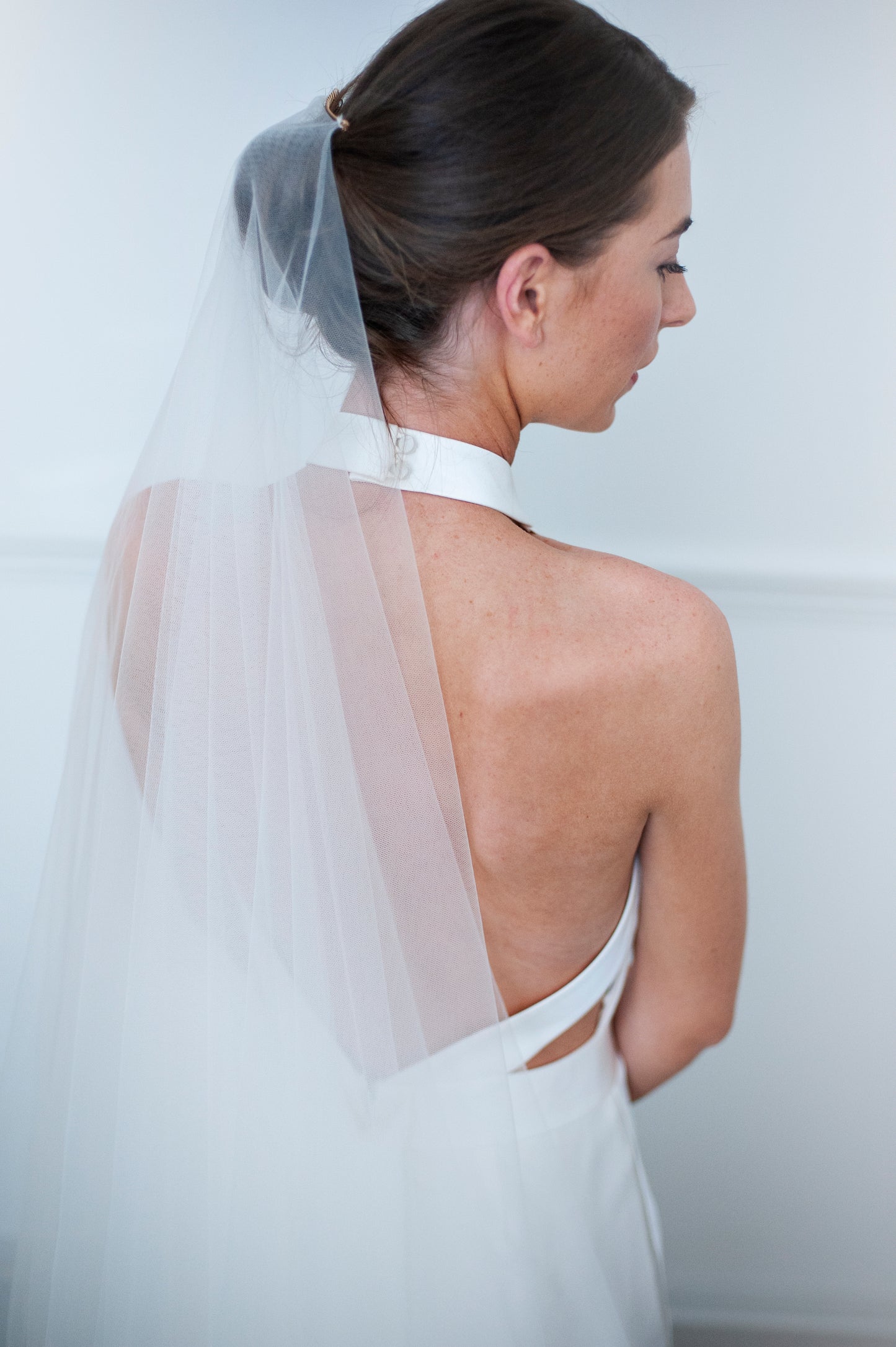 Grace With No Lace Veil