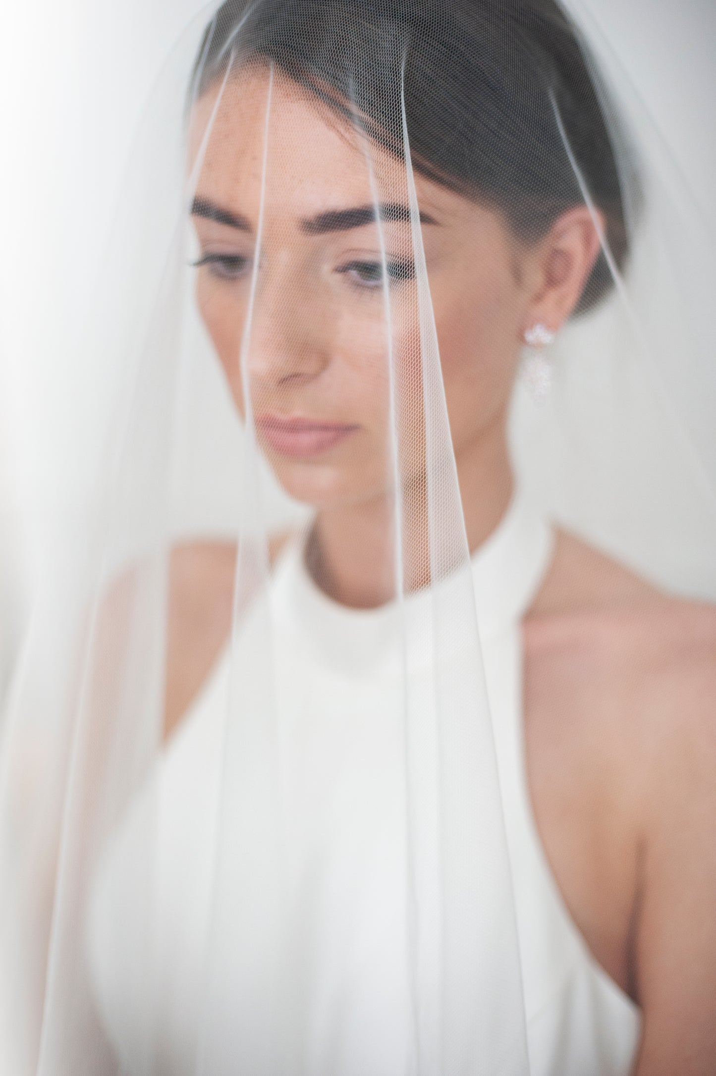 Grace With No Lace Veil