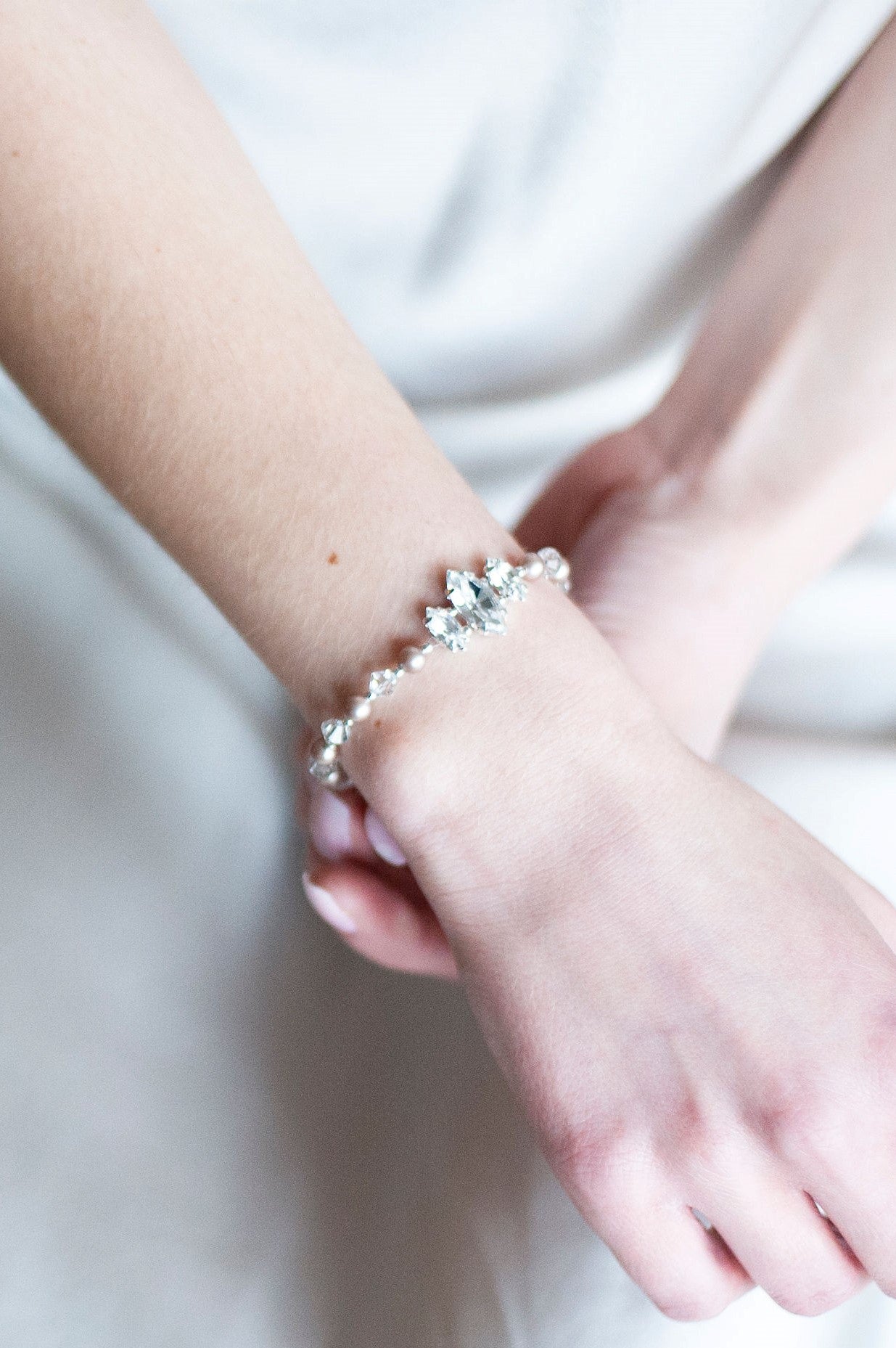 Ella Powdered Almond Bracelet