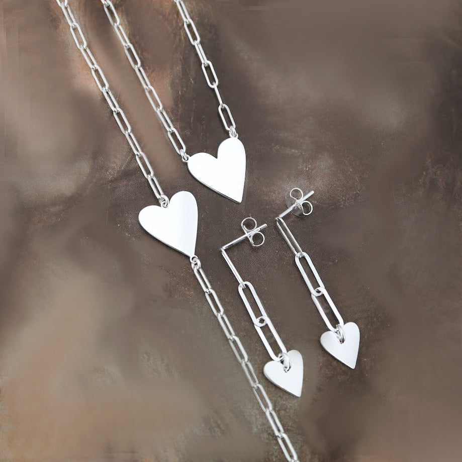 Valentina Silver Necklace