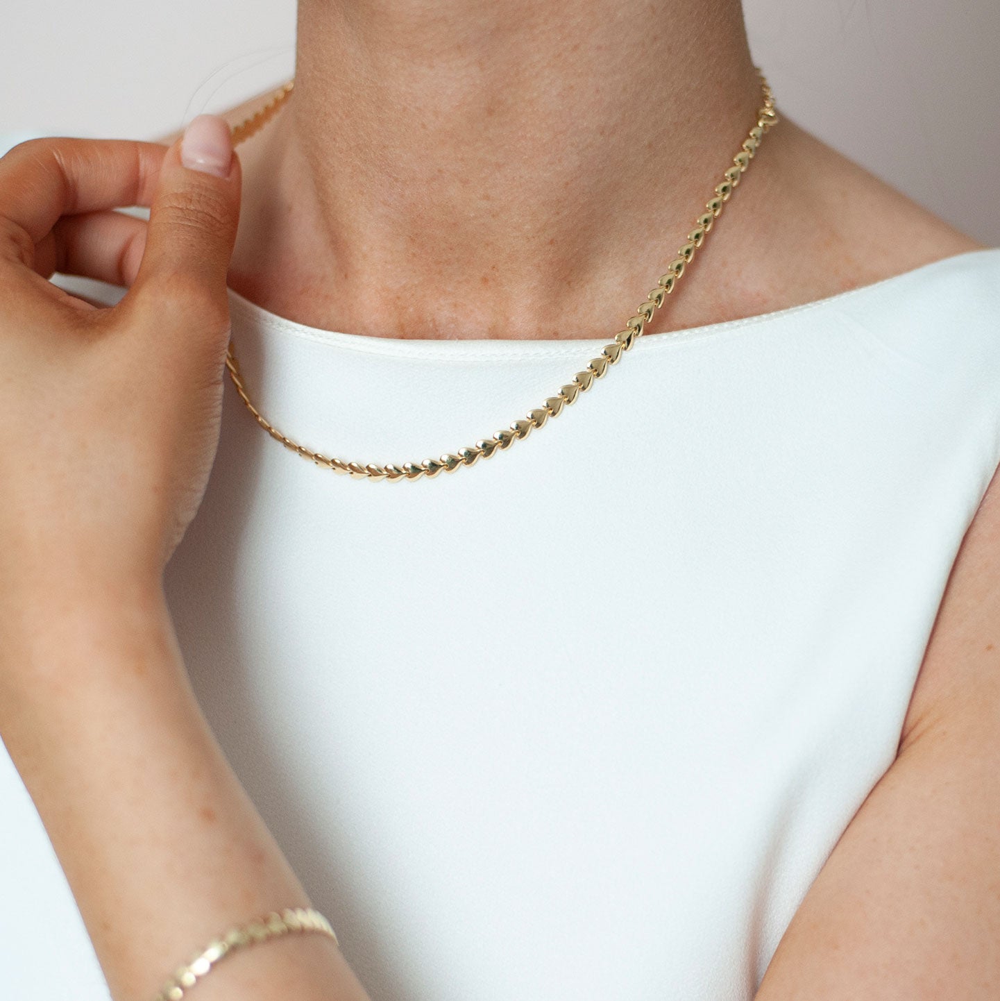 Carmen Gold Necklace