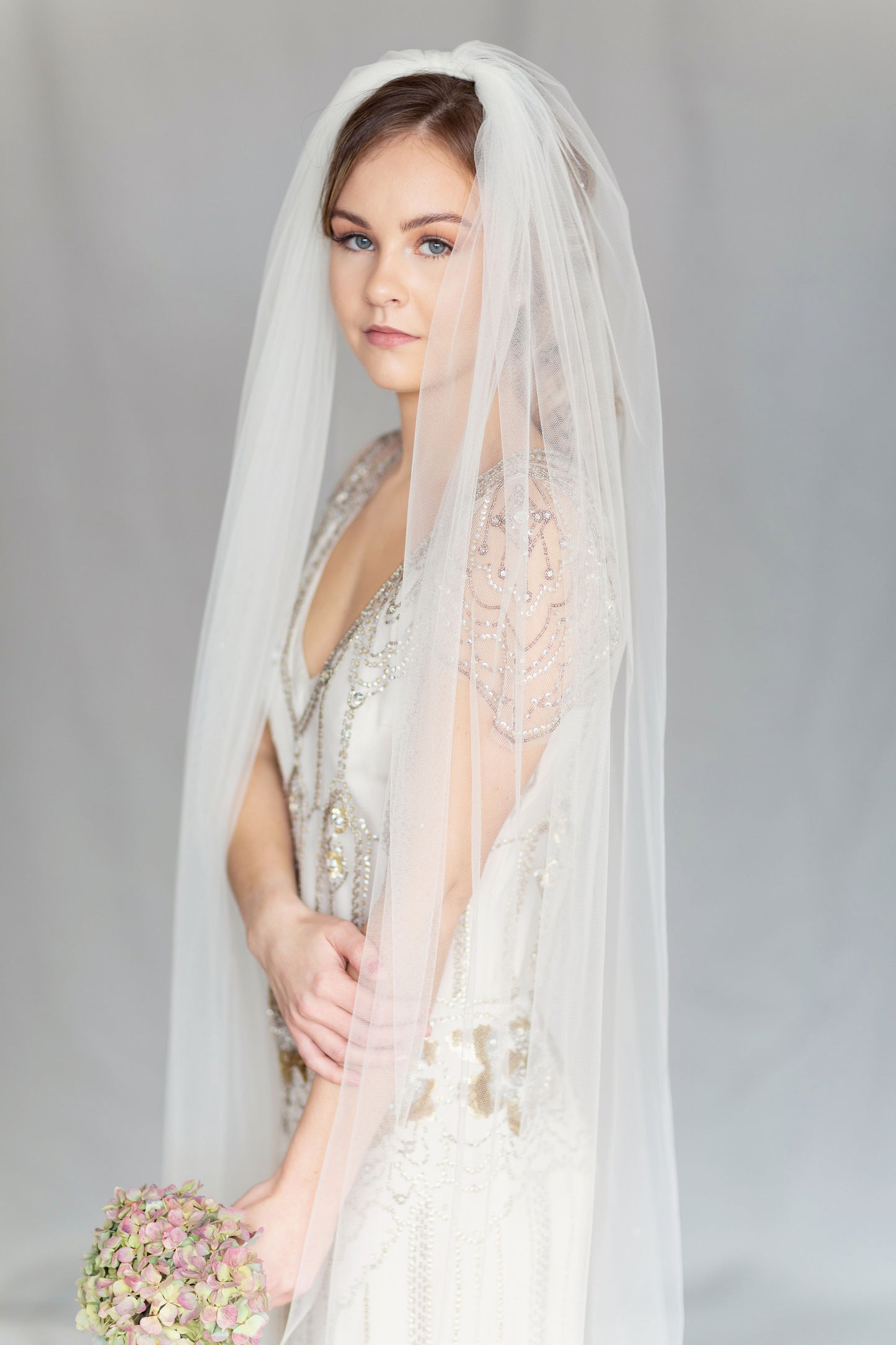Charlotte with Sparkle Veil