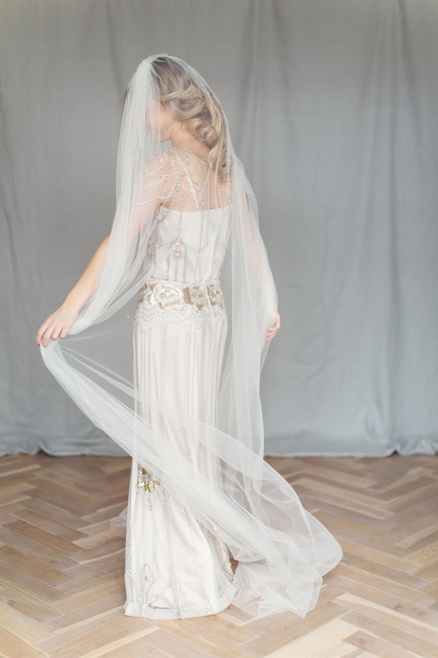 Charlotte with Sparkle Veil