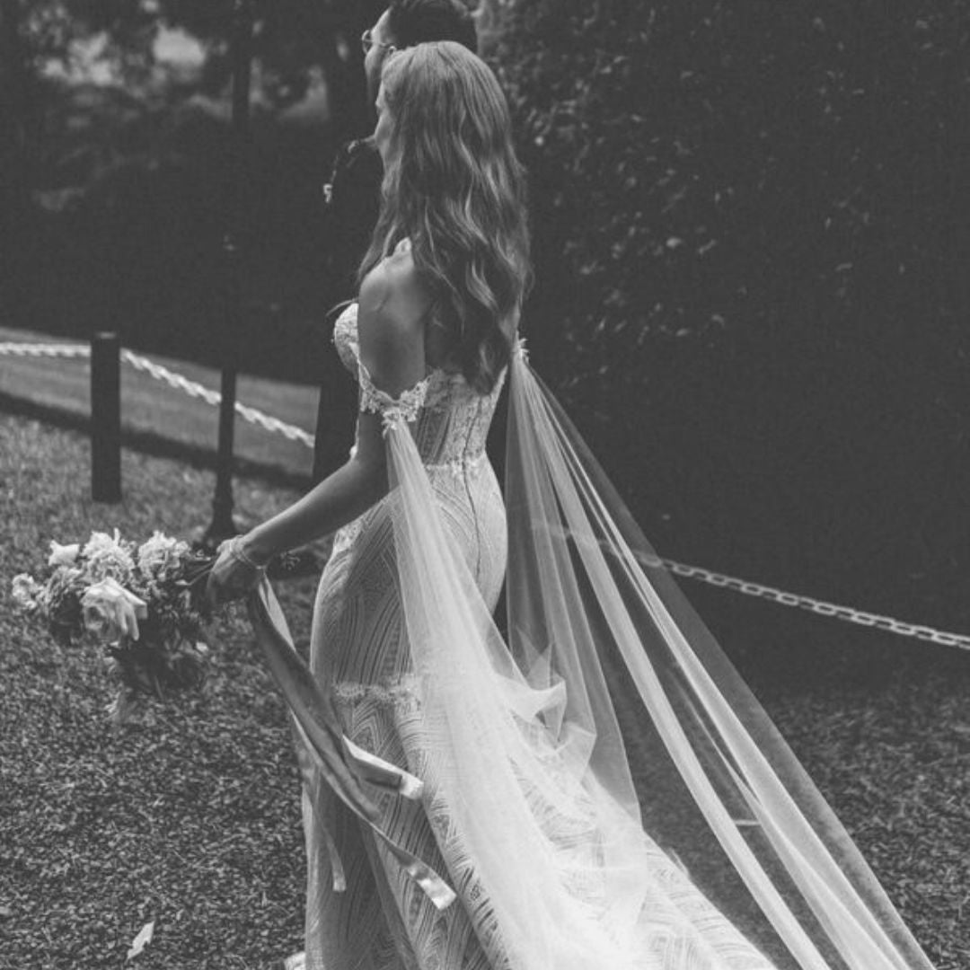 Darcey Drape Veil